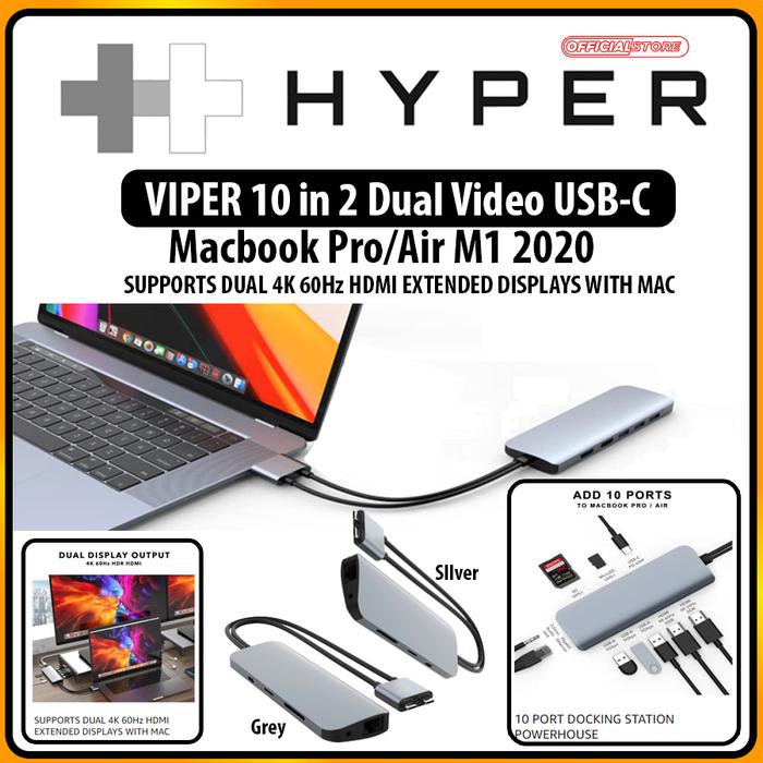 HyperDrive VIPER 10 In 2 Macbook Pro 