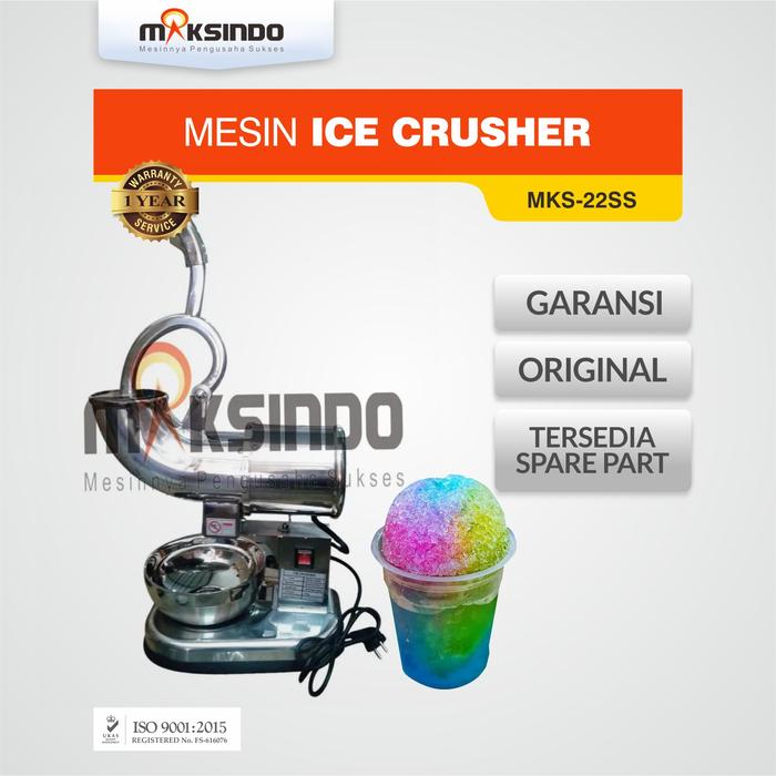 Gambar Mesin Es Serut (Ice Crusher-MKS-22 SS) dari Toko Mesin Maksindo undefined Tokopedia