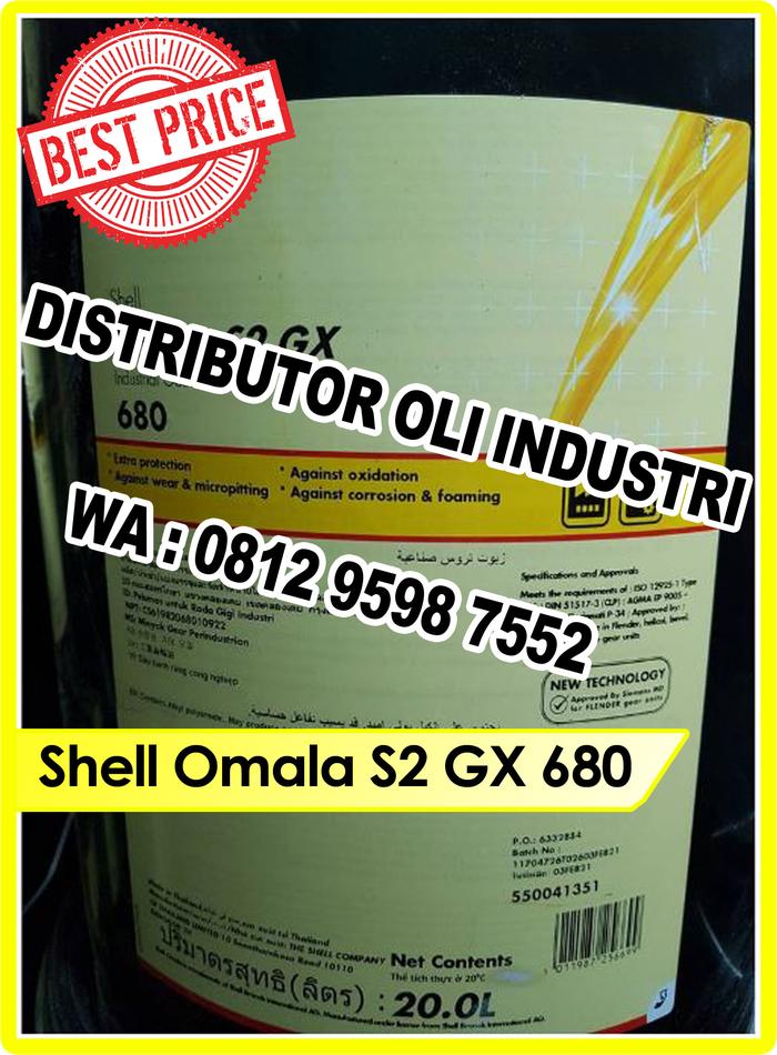 Jual SHELL OMALA S2 GX / G 680 ( PAIL 20 LITER ) - Kota Tangerang ...