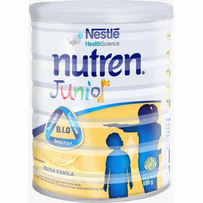 Gambar Nestle Nutren Junior Vanila 800gr - Susu Nutrisi Khusus Penambah Berat dari rostinishop undefined Tokopedia