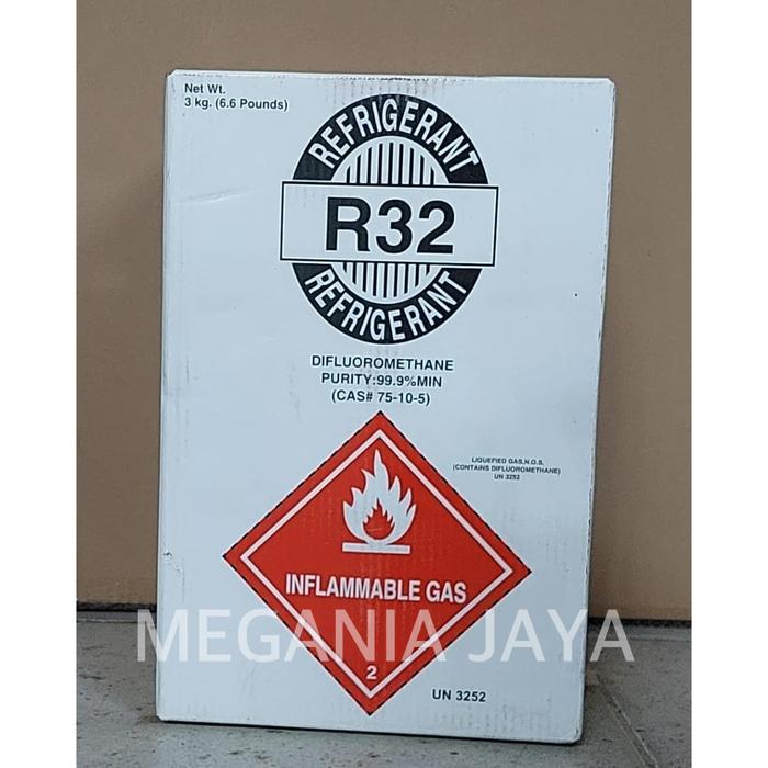 Jual FREON AC R32 REFRIGERANT TABUNG 3 KG. FREON R32 - Jakarta Utara ...