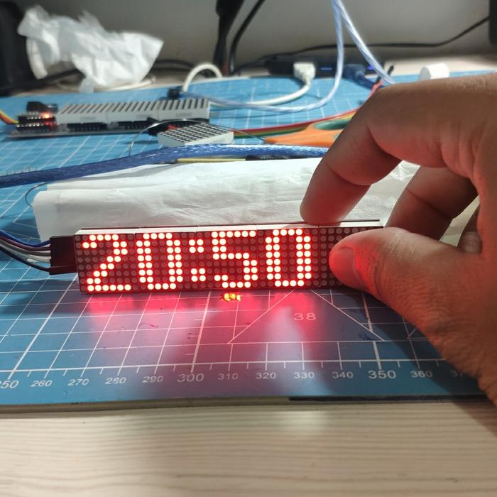 Gambar Mini Module Led Matrix Display 32x8 Warna Merah | Driver Max7219 dari AL YUNUS STORE undefined Tokopedia