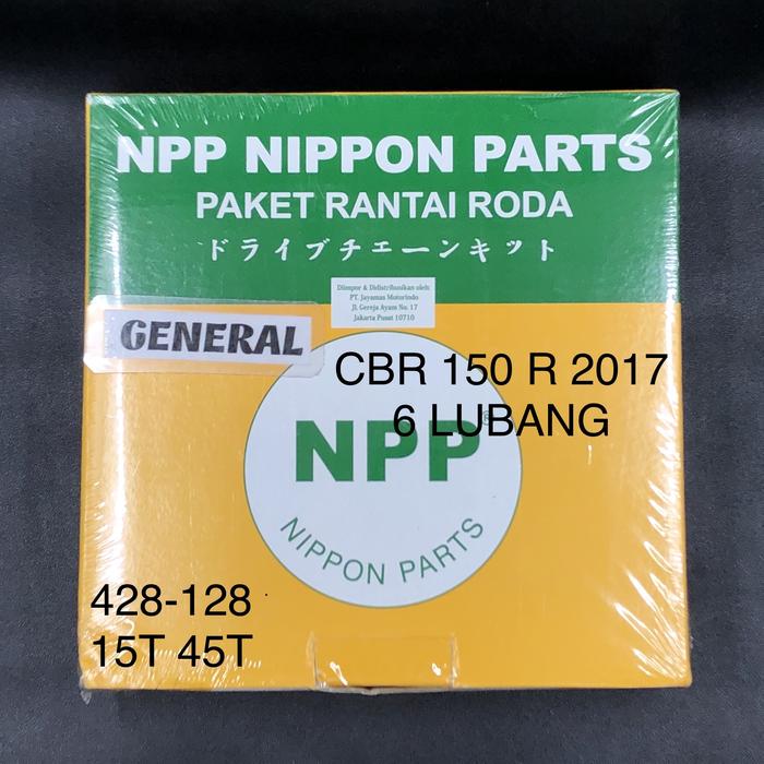 Jual GEARSET NPP CBR 150 R CBR150R 2017 GEAR SET GIRSET PAKET RANTAI