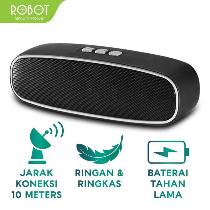 Gambar Speaker Bluetooth ROBOT RB210 Speaker Mini Bluetooth RB 210 dari vivan storee undefined Tokopedia