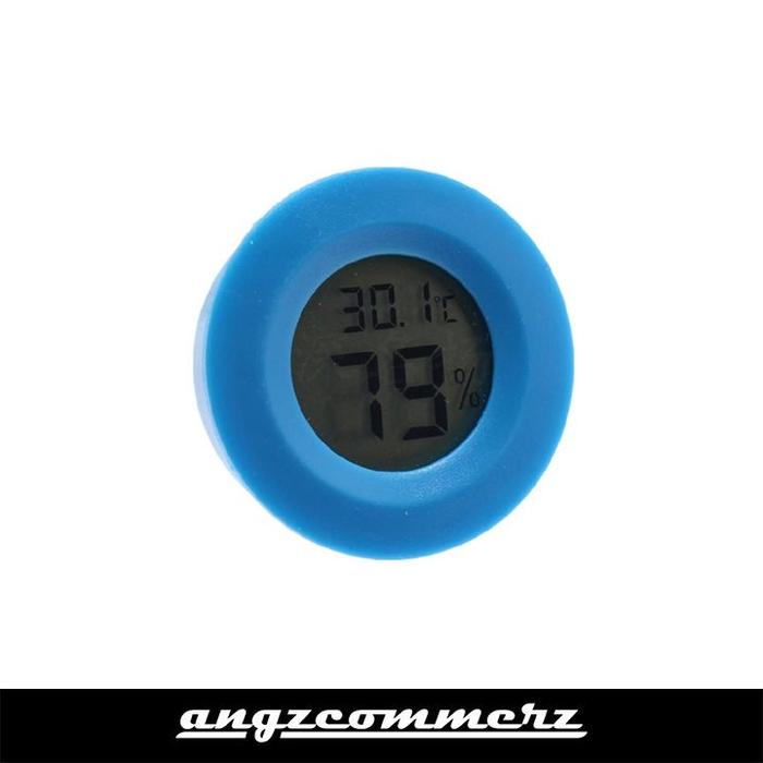 Termometer Bulat Jual Termometer Bulat Mini LCD Digital - Thermometer Hygrometer - Merah ...