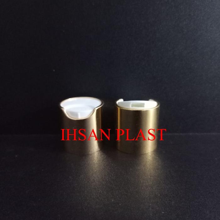 Gambar TUTUP PRESTOP ALUMINIUM NECK 24 - GOLD dari Ihsan Plast undefined Tokopedia