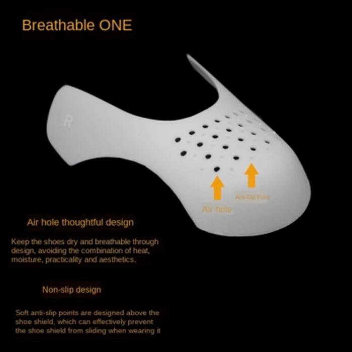 Gambar SHOE SNEAKERS ANTI CREASE CRINKLE PROTECTION SHAPER SUPPORT UNISEX - Putih dari Mama Silver undefined Tokopedia