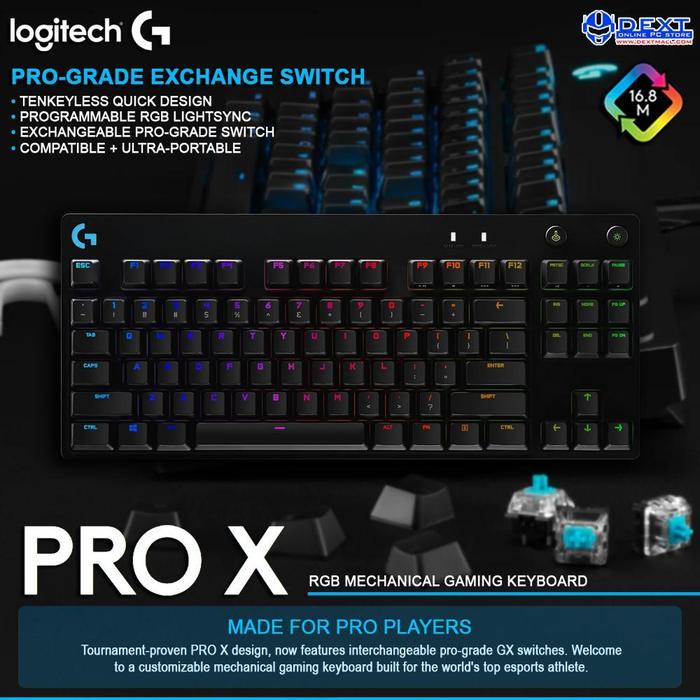 Jual Logitech G Pro X TKL RGB 