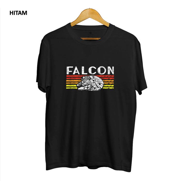 Gambar Baju Kaos Oversize Jumbo Pria Oversized Wanita Jumbo Tshirt Falcon XXL - Hitam, 5XL dari Distro Kaos Oversize undefined Tokopedia