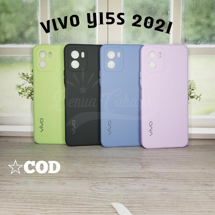 SOFTCASE BABY SKIN VIVO Y15S 2021 CASE BABY SKIN WARNA WARNI BC Hitam