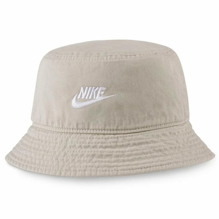 Gambar Nike NSW Bucket Futura Wash DC3967-072 Light Bone Topi Original 100% dari CekidotGan Official undefined Tokopedia