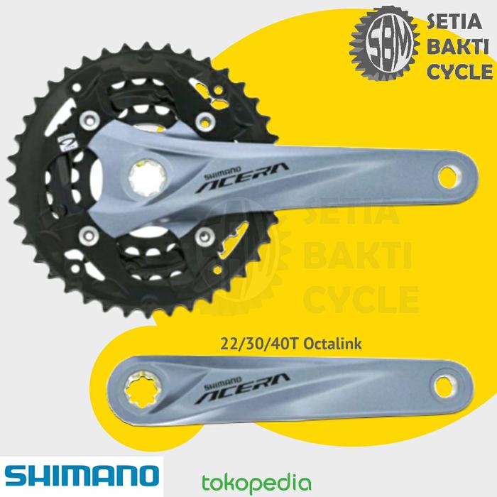 Single Speed Crankset Alloy Crankset 40x30x22t Jual Crank Gear