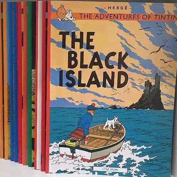 Gambar Sale - The Adventures of Tintin 23 Books - Segel dari Save-on-Books undefined Tokopedia