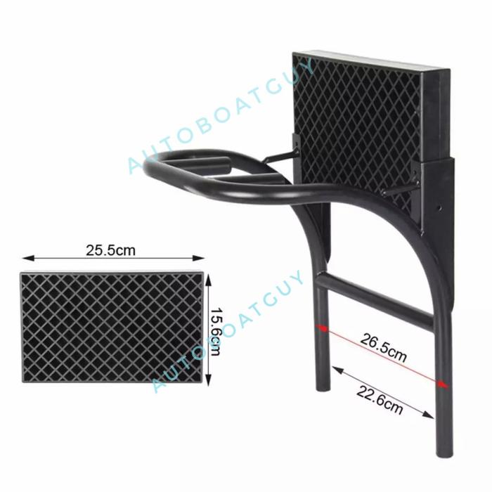 Gambar Bracket Mount Dudukan Mesin Motor Tempel Perahu Karet Bensin Listrik - PLASTIK & METAL dari AUTOBOATGUY undefined Tokopedia