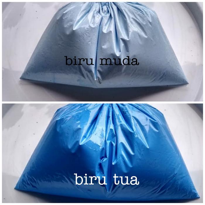 Gambar cat tembok kiloan super warna biru - Biru Muda dari PUSAT CAT KILOAN undefined 2 Tokopedia