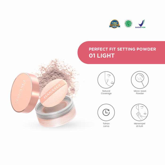 Gambar HANASUI Perfect Fit Setting Powder - Light dari vncostore undefined Tokopedia