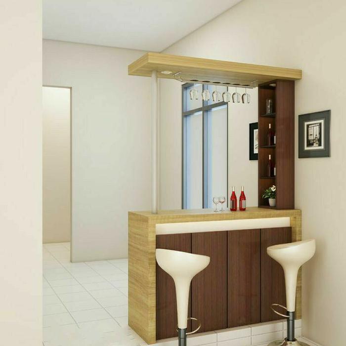 Gambar MINIBAR KAYU HPL - 120x230 dari SRIWIJAYA FURNITURE_NEW undefined Tokopedia