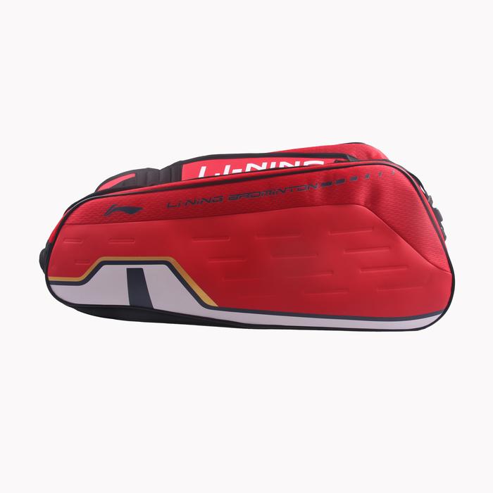 Gambar Li-Ning Badminton Racket Bag ABDR647 6 in 1 - Red dari Lining Store ID undefined Tokopedia