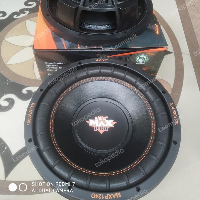 Jual SUBWOOFER ADX MAXP-124D 12 INCH 