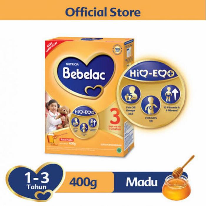 Gambar Bebelac 3 Susu Formula Madu 400g dari KHANSA ONLIN STORE undefined Tokopedia