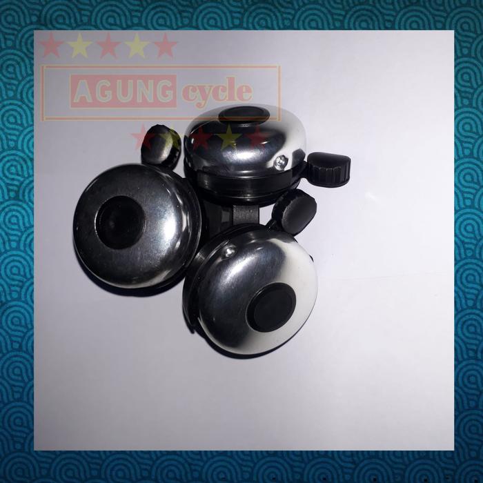 Gambar BEL BELL KLAKSON KRINING SEPEDA GENIO - silver dari agungcycle undefined Tokopedia