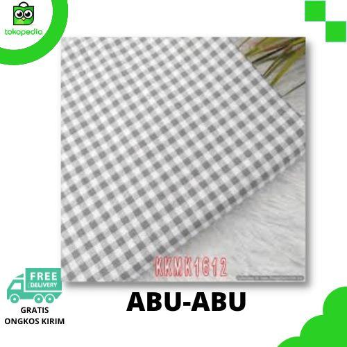 Gambar TIKAR KAIN PIKNIK KOTAK COKSU / KAIN KOTAK/ BTS / KAIN ALAS TIKAR - ABU JAIT TEPI, 200x150 (2M) dari Pusat kain kotak undefined Tokopedia