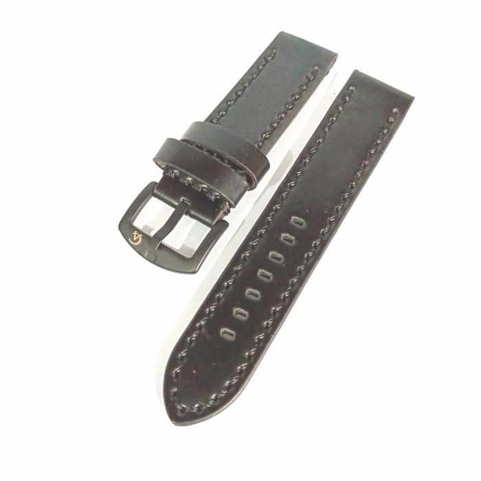 Gambar strap jam tangan alexandre christie tali kulit jam tangan AC murah - Hitam, 24 mm dari HAPY HAPY undefined Tokopedia