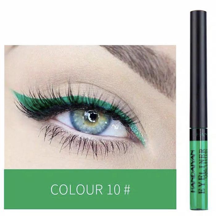 Gambar Eyeliner warna Handaiyan/ eyeliner cair berwarna fashion - Hijau dari Seven Shop Beauty_NEW undefined Tokopedia