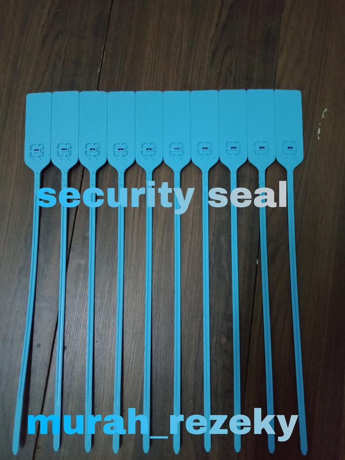 Gambar segel locis / security seal / segel plastik / sen 02 one lock - Biru Muda, 36 x 3cm dari Murah rezeky17 undefined Tokopedia