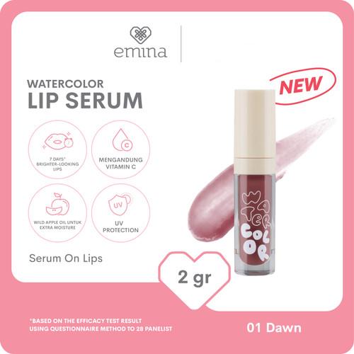 Gambar Emina Watercolor Lip Serum - 01 Dawn dari OOCELLOCOSMETICSBARBER undefined Tokopedia