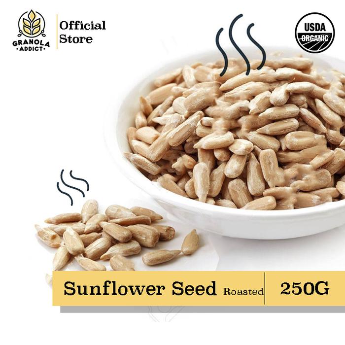 Gambar Roasted Sunflower Seed / Kuaci Kupas Panggang 250G dari Granola Addict undefined Tokopedia