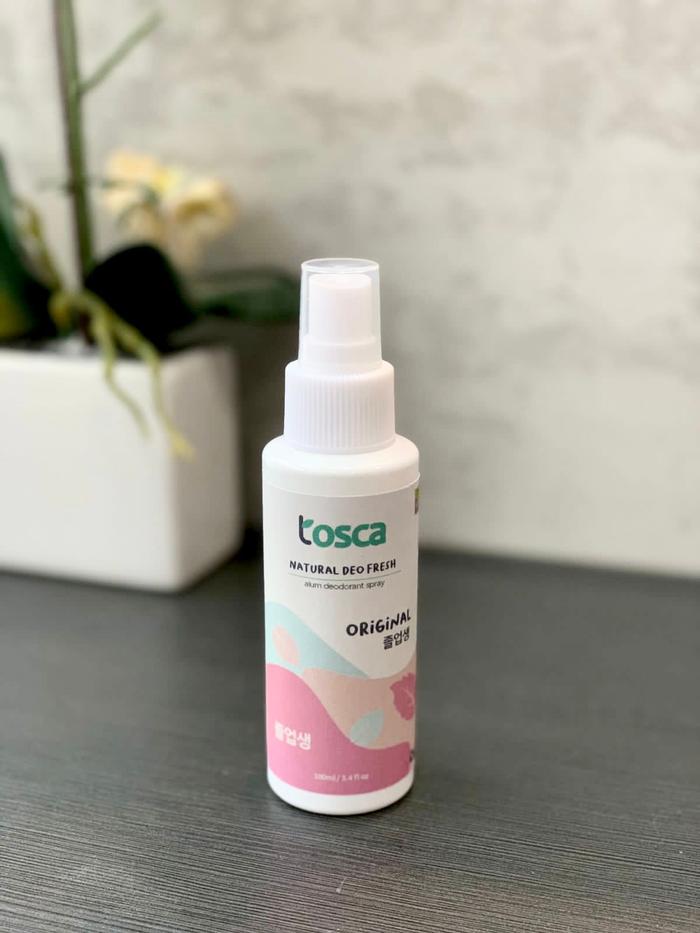 Gambar Natural Deodorant Spray 100ml / Tosca Deodoran Tawas Cair - ORIGINAL dari ALMOH undefined Tokopedia
