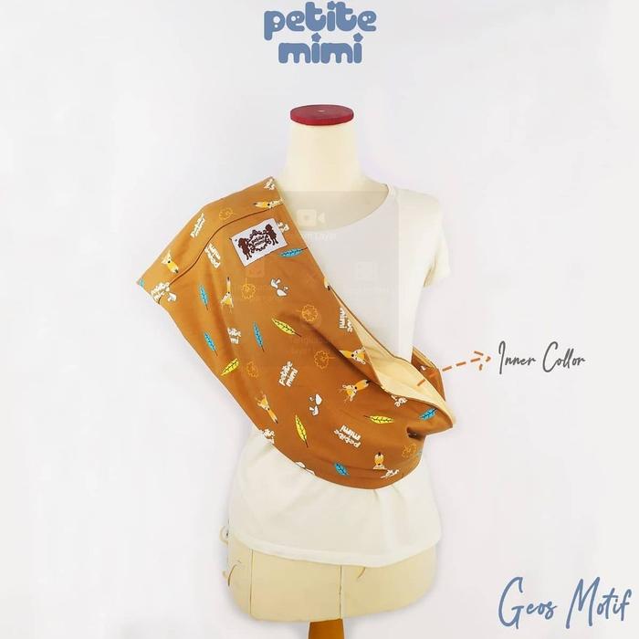 Gambar Petite Mimi Simple Sling-Gendongan Bayi Kaos Motif - Deer, M dari Green Baby Shop.Jkt undefined Tokopedia