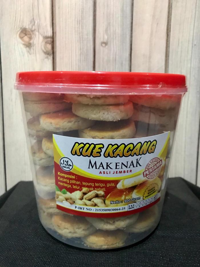 Gambar Makenak Kue Kacang Toples 900gr Kuwe Kering Biscuit Enak Kilograman Asli Jember Mak Enak Jember - kue kacang 900g dari Utama.snack undefined Tokopedia