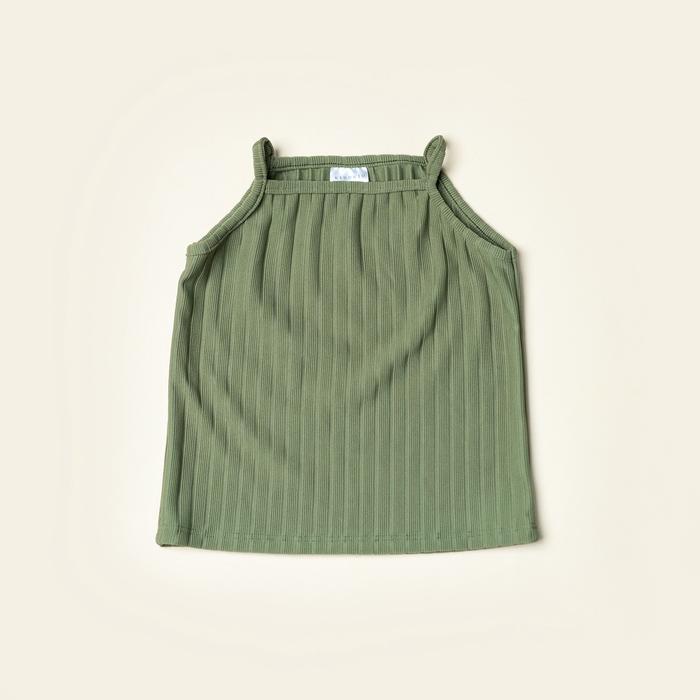 Gambar MALOKIDS ABELLA Baju Pakaian Tank Top Anak Bayi Girl Perempuan Cewek - Olive, 105 dari Malo Kids undefined Tokopedia