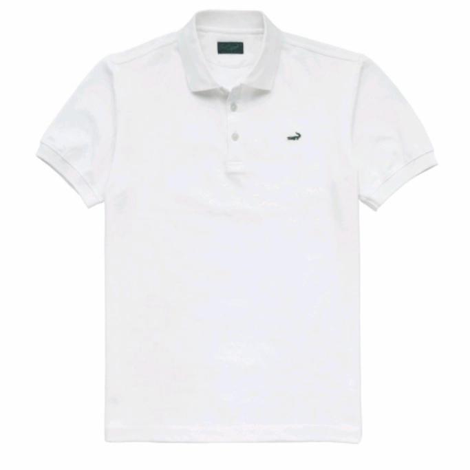 Jual Crocodile CLAS White Baju Polo Pria original clasic fit