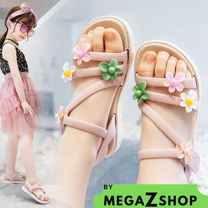 Gambar sepatu sandal anak perempuan 2 tahun size 21-34 KOREAN STYLE TERBARU - Merah Muda, 27 dari megaZ toko undefined Tokopedia