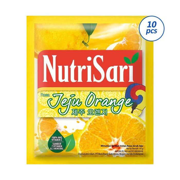 Gambar Nutrisari 10 Sachet - Jeju Orange dari Sweet Recipe undefined Tokopedia