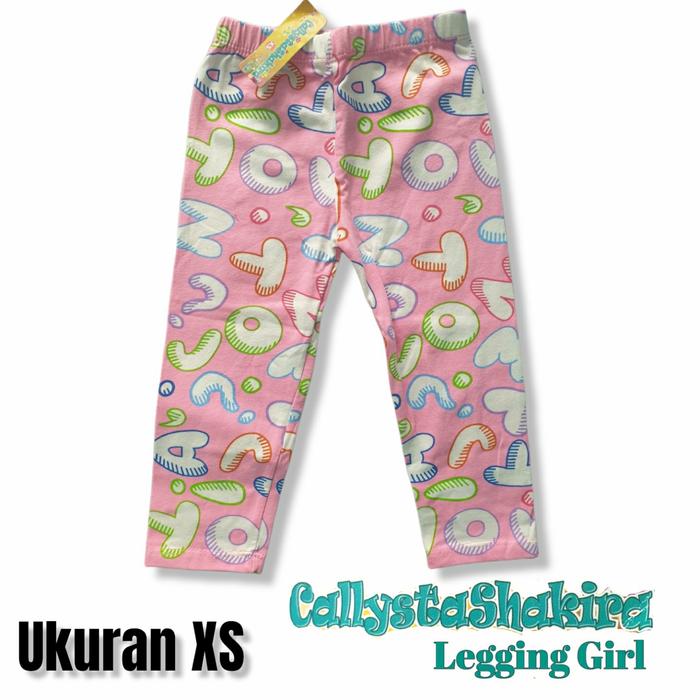 Gambar Legging Anak Perempuan brand "CALLYSTA" Berkualitas (Ukuran XS) - Merah Tua dari indyloshop undefined 5 Tokopedia