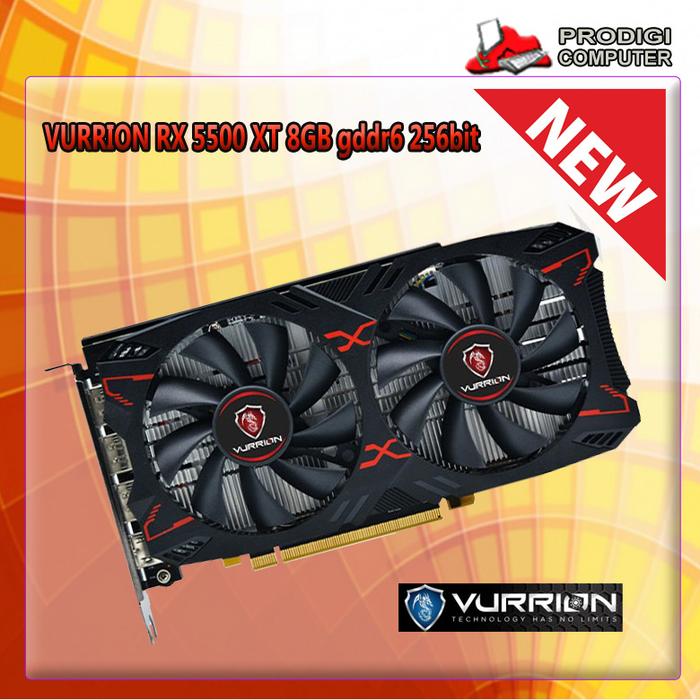 Graphics Ram Powercolor Rx 5500 Xt Msi Gaming Amd Radeon Large Rx