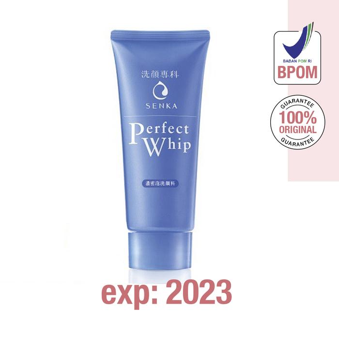Gambar (BPOM) Senka Perfect Whip Facial Foam 120g / 50g - 50 gr dari Nicolebeauty undefined Tokopedia