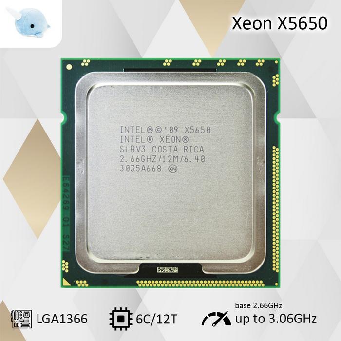 Intel Cpu X5650 Socket Intel BX80614X5650 12MB Cache LGA1366 Intel