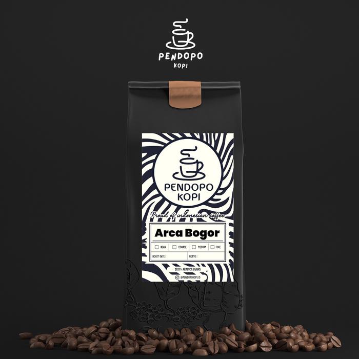 Gambar Kopi Arabika Bogor Arca Mountain 1 Kg (Biji/Bubuk) - Giling Halus dari Pendopo Nusantara Official undefined Tokopedia