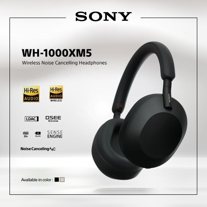 Promo Sony WH-1000XM5 WH1000XM5 WH1000 XM5 Noise Cancelling
