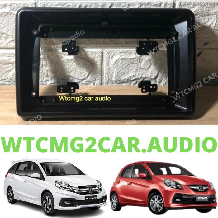 Gambar frame radio tape head unit 9 inch honda mobilio brio 2012-2016 - frame saja dari WTCMG2 CAR AUDIO undefined Tokopedia