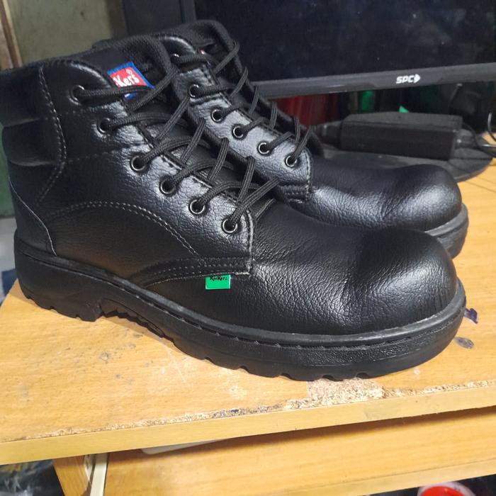 Gambar sepatu safety Kickers boot tali Hitam - Hitam, 42 dari deomastershop undefined Tokopedia