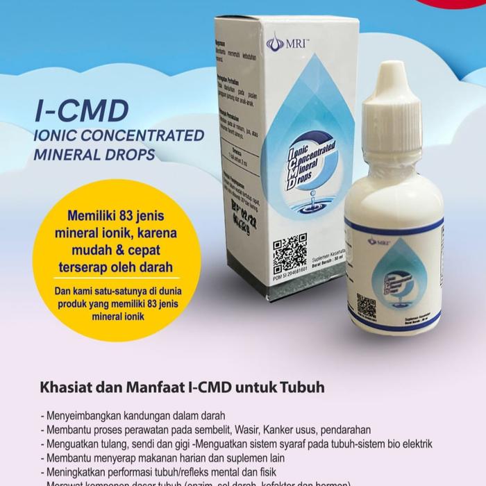 Gambar MURAH CMD 60ml Mineral 1000 tetes dari GRAHA SEHAT INDONESIA undefined Tokopedia