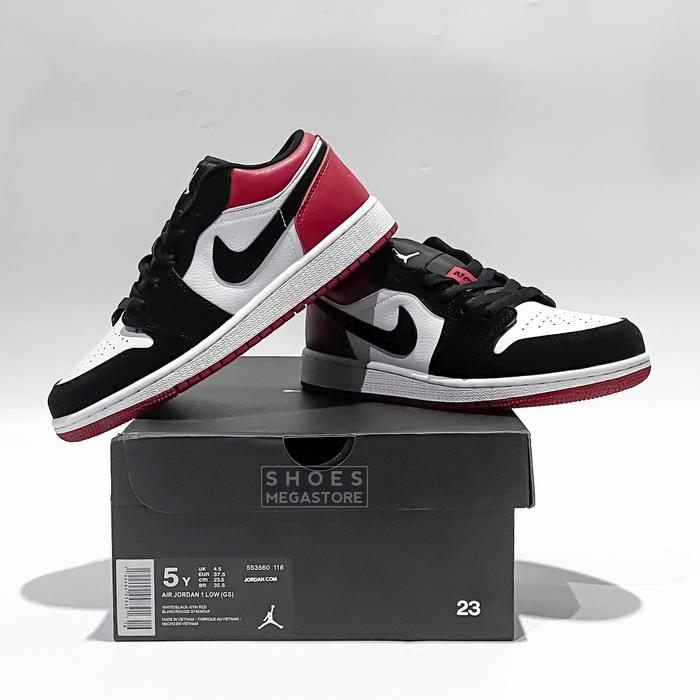 Jual Nike Air Jordan Low Black Toe BNIB 100% ORIGINAL MATERIAL