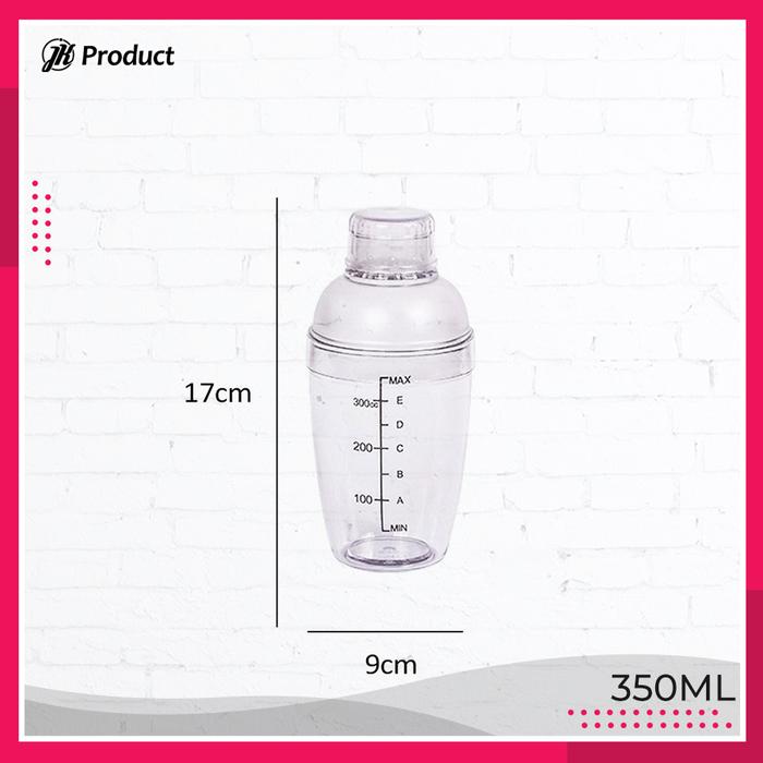 Jual Botol Shaker Plastik Pengocok Minuman 300 ml 500 ml 700 ml 1000 ml ...