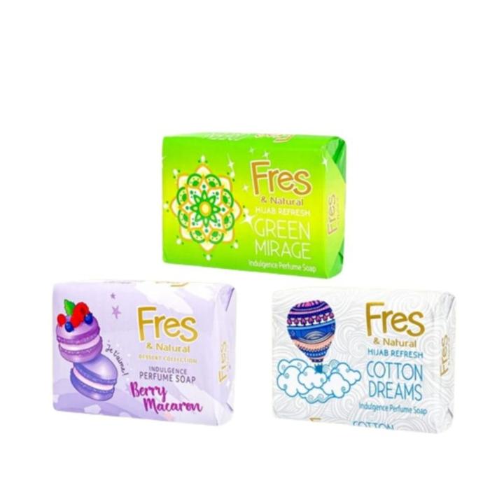 Gambar FRESH Body Bar Soap 65gr BPOM ORIGINAL / Sabun Fresh Sabun Mandi Batan - BERRY MACARON dari Cosme Murah undefined Tokopedia